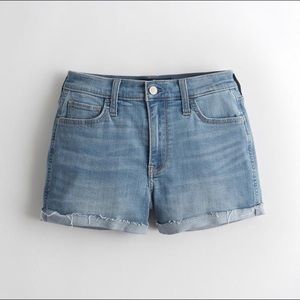 Hollister High-Rise Jean Shorts